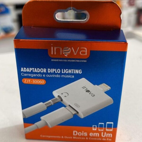 Adaptador Duplo Lighting Inova
