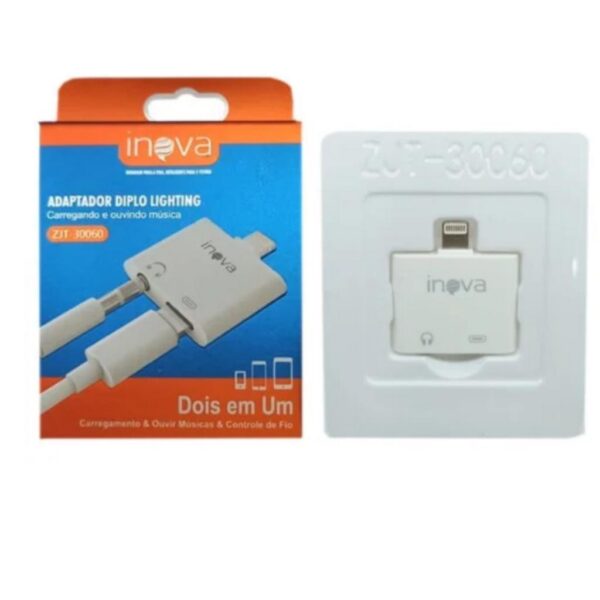 Adaptador Duplo Lighting Inova - Imagem 3