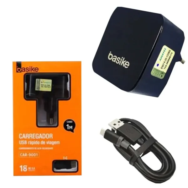 Carregador Basike 18W V8 - Imagem 2