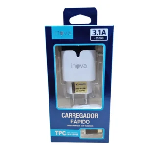 Carregador Inova 3.1A TPC 2USB