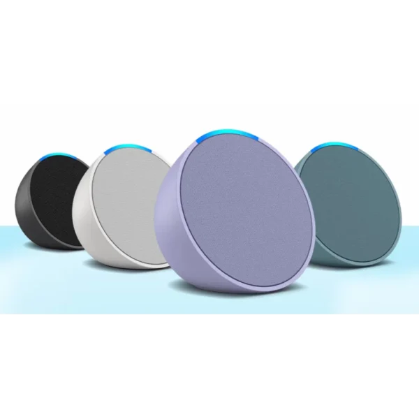 Alexa Echo Pop Assistente virtual Amazon original cor Cinza - Imagem 3