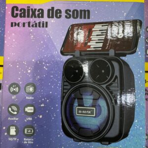 Mini Caixa de Som Bluetooth Portátil