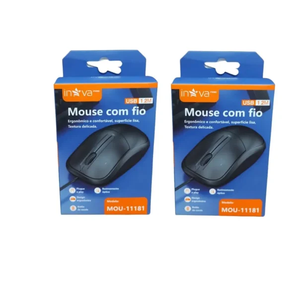 Mouse Com Fio Inova - Imagem 4