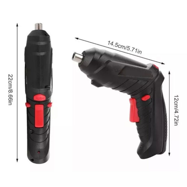 Parafusadeira Elétrica Dobravel de 47 peças 4.2V - Imagem 4