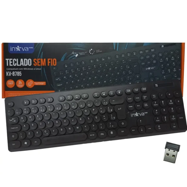 Teclado Sem Fio Inova - Imagem 2