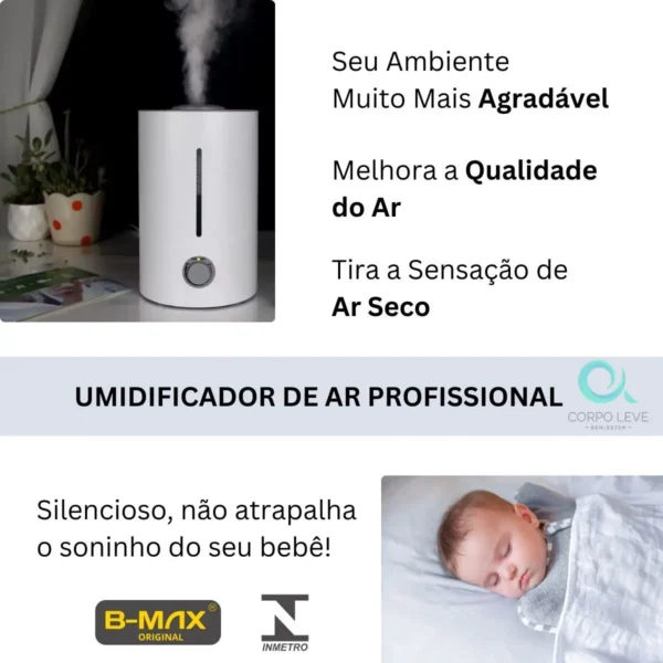 Umidificador de Ar Profisssional 4 Litros - Imagem 4