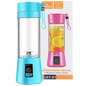 Mini Liquidificador Portátil Lehmox