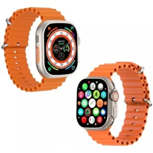 Smartwatch Kapbom w69 49mm com 7 Pulseiras